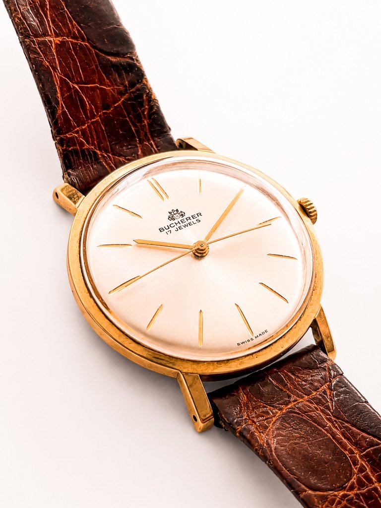 Montre vintage Bucherer 17 Jewels – Swiss Made – 35mm – Mécanique-photo-2