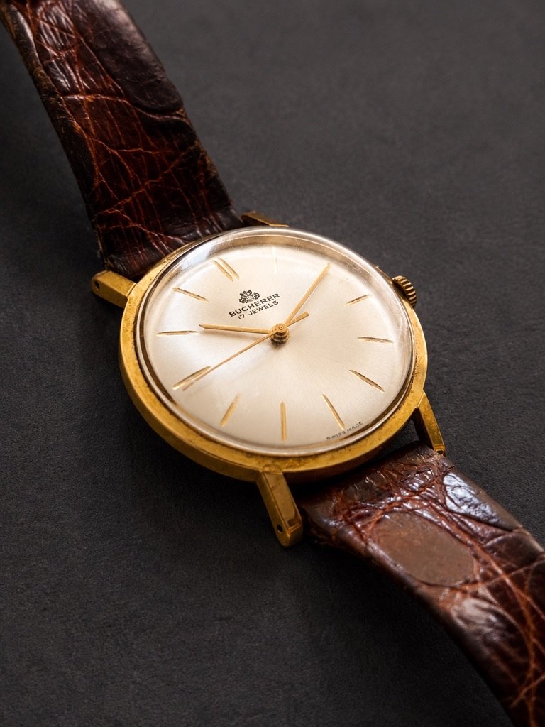 Montre vintage Bucherer 17 Jewels – Swiss Made – 35mm – Mécanique