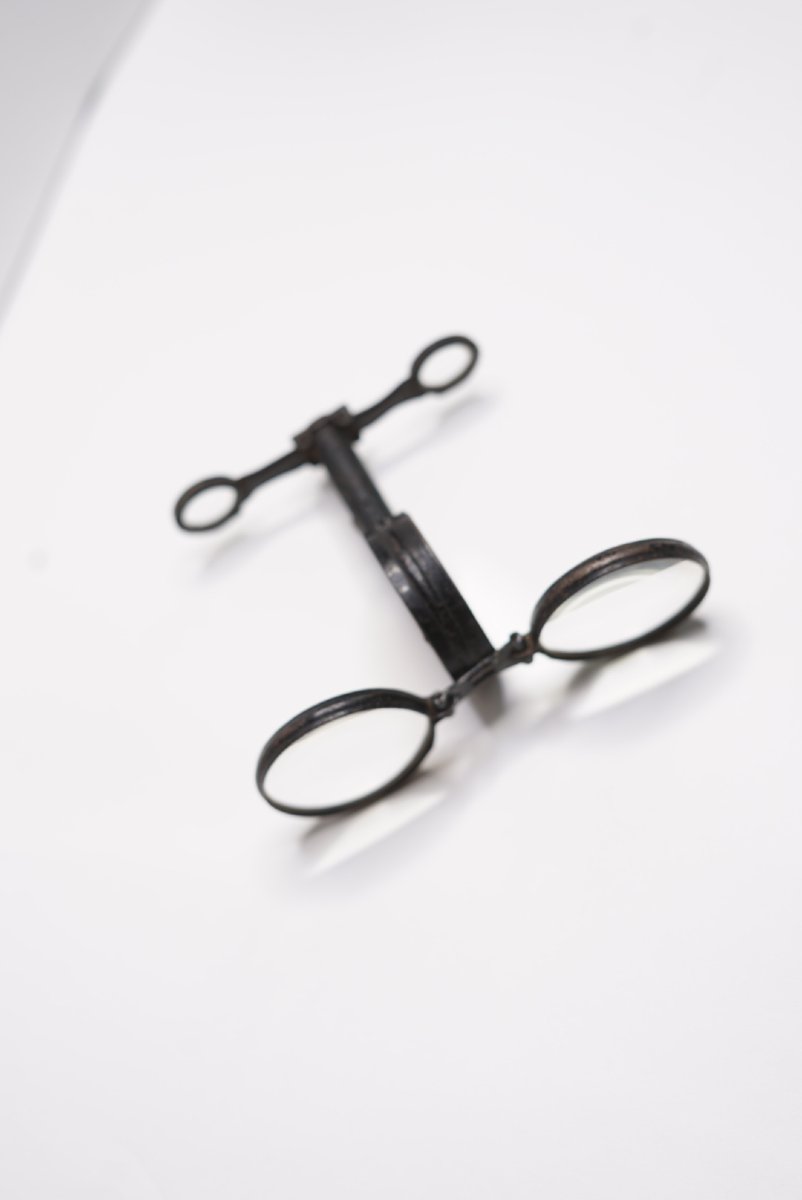 Vintage World War I / II Bavaria Compass, With Integrated Magnifying Glass And Handle-photo-3