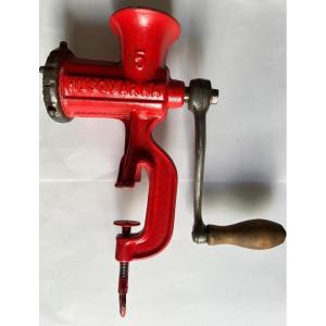 Old Husqvarna No. 5 Reliance Meat Grinder