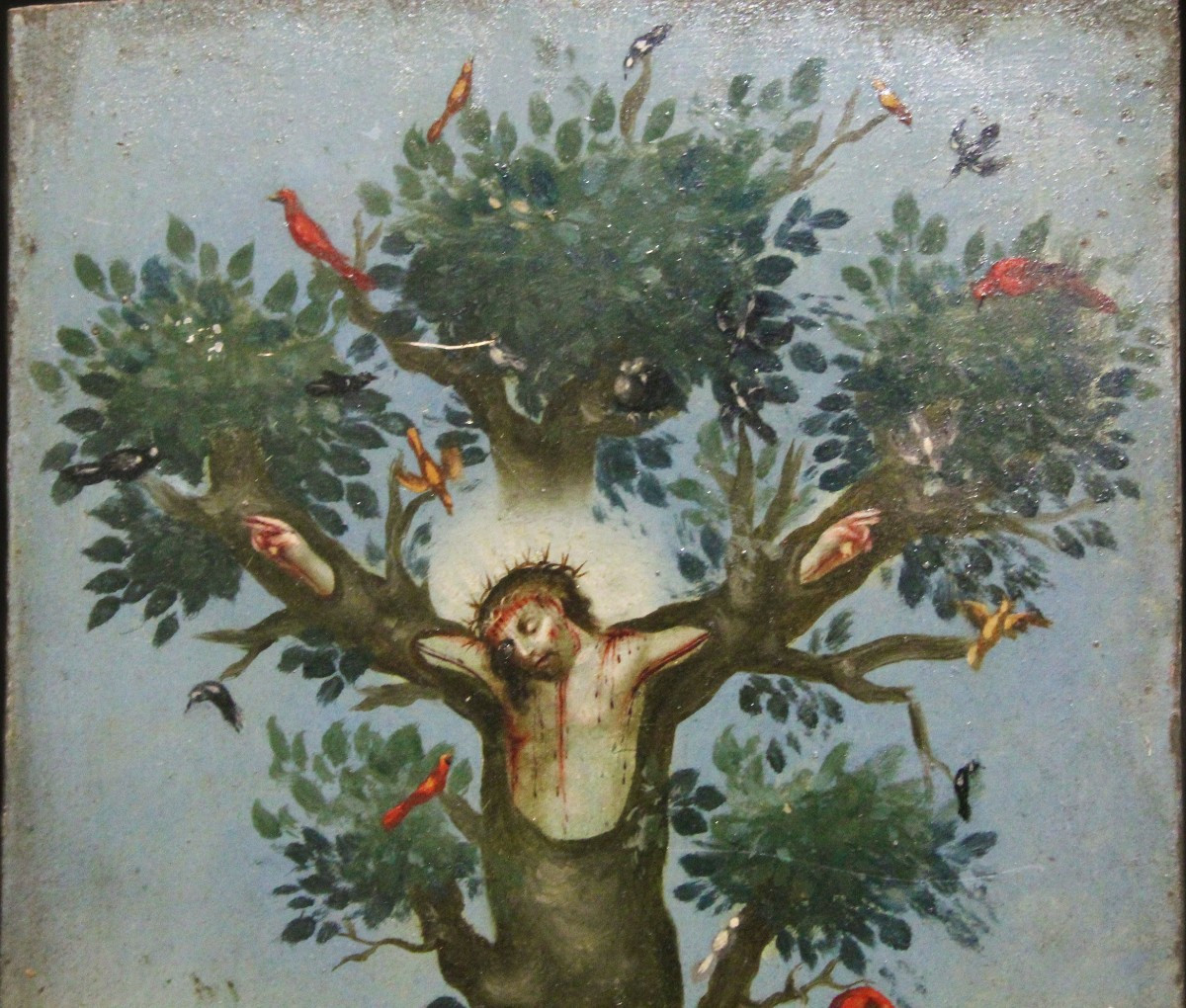 Ex Voto, La Cruz Verde de Tequisquiapan, Mexique, XIXe siècle-photo-2