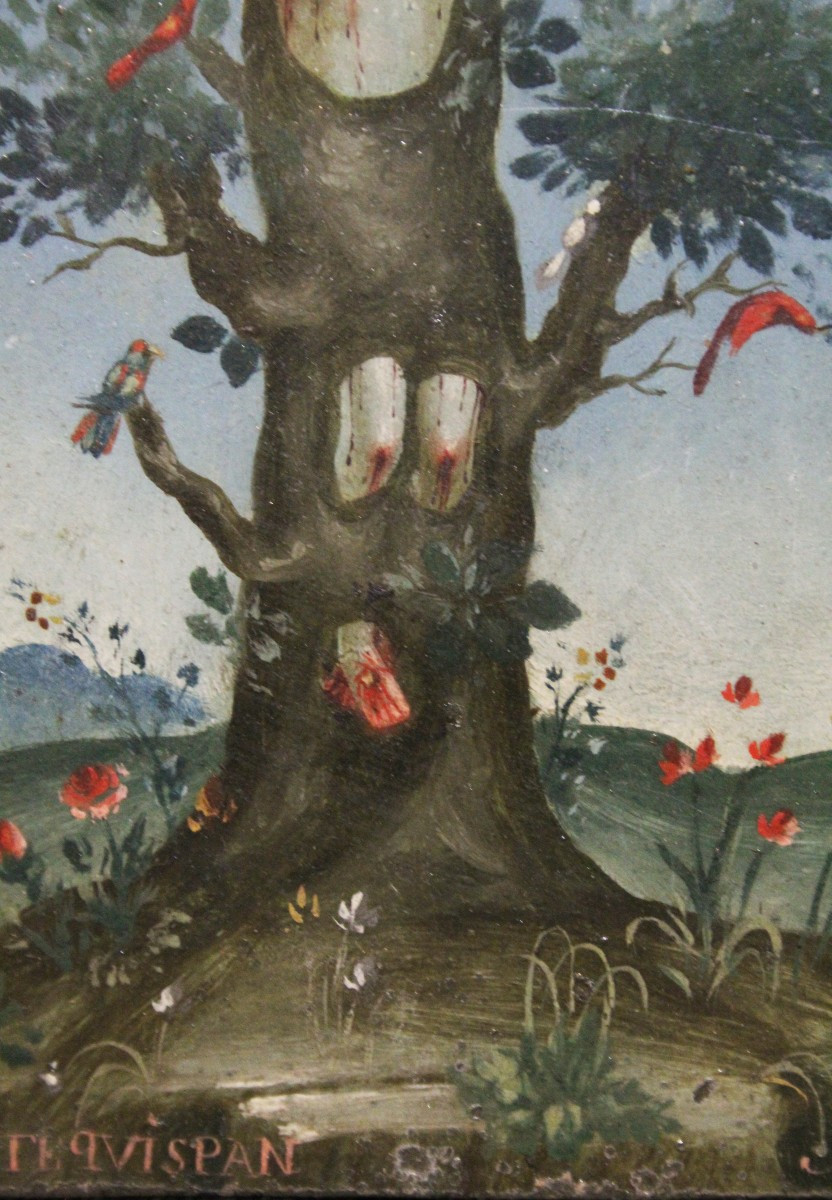 Ex Voto, La Cruz Verde de Tequisquiapan, Mexique, XIXe siècle-photo-3