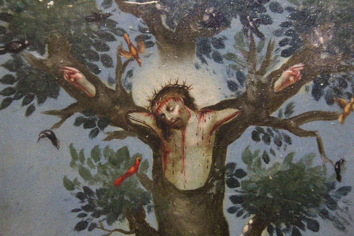 Ex Voto, La Cruz Verde de Tequisquiapan, Mexique, XIXe siècle-photo-4