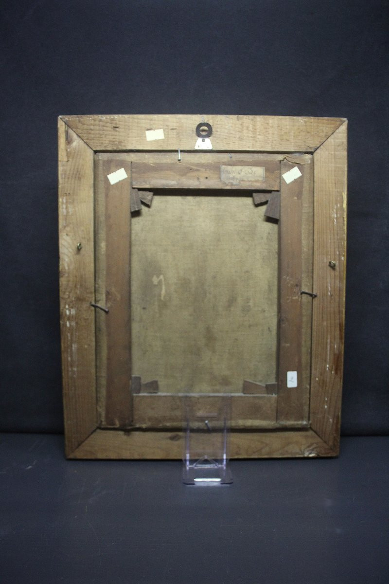 École flamande, Intérieur avec personnages dans une auberge-photo-3