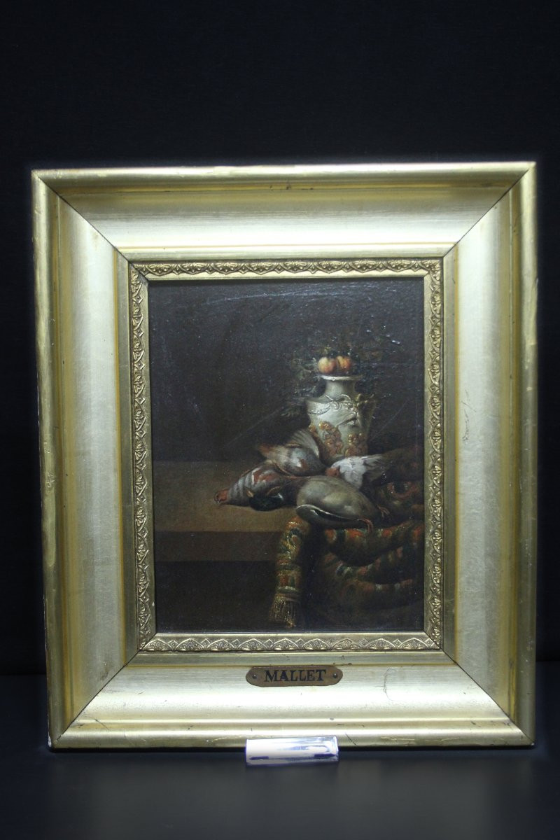 École flamande, Nature morte aux perdrix-photo-2