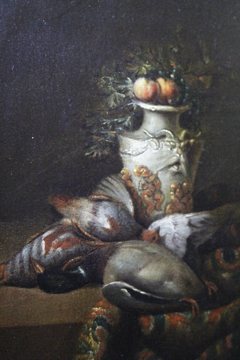 École flamande, Nature morte aux perdrix-photo-1