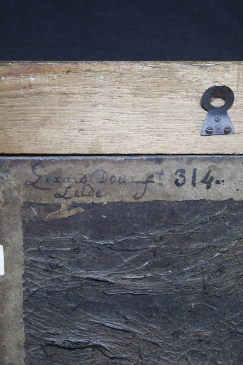 École flamande, Intérieur avec une femme repassant-photo-4