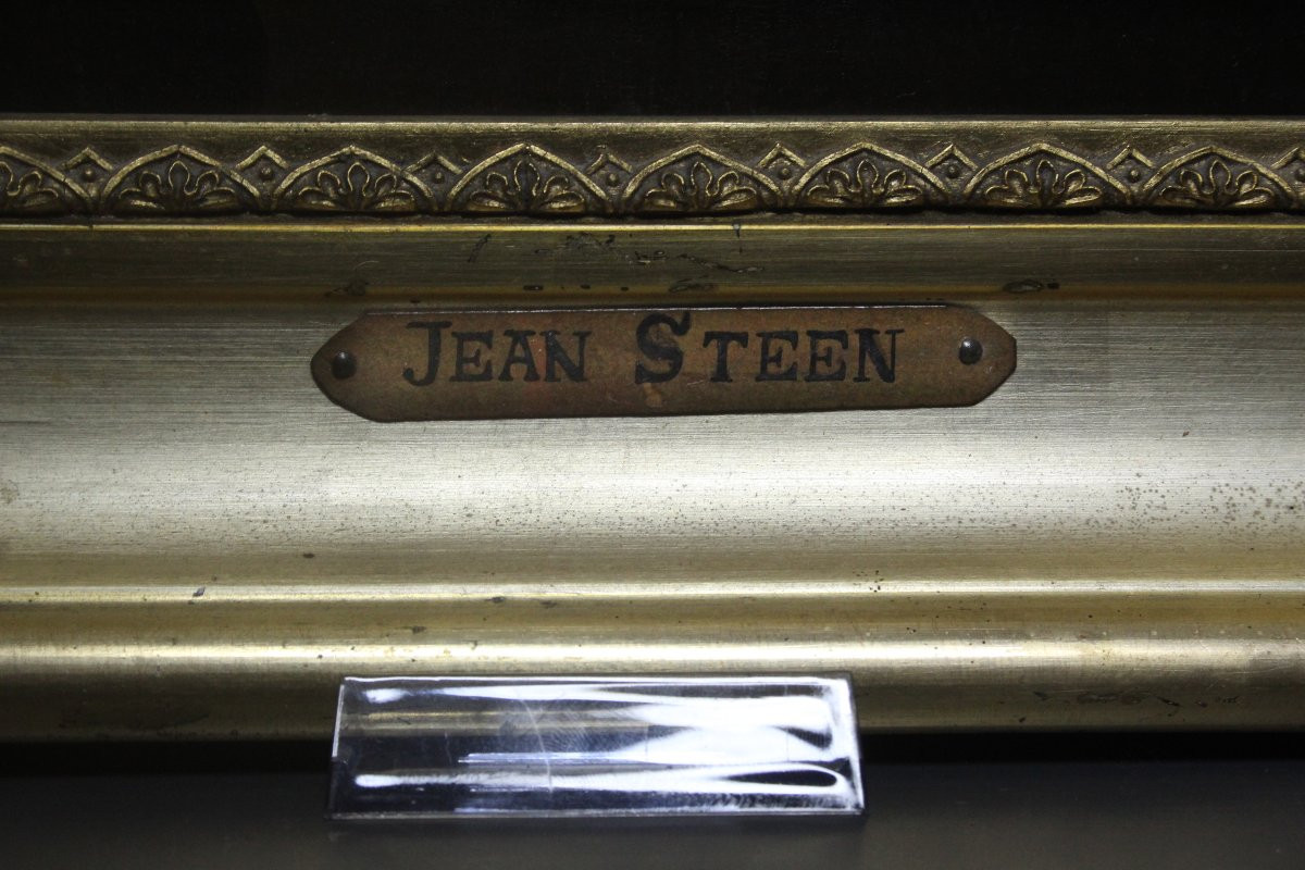 École flamande, fumeurs de pipe-photo-3