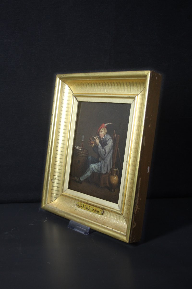 Flemish School, The Smoker-photo-3