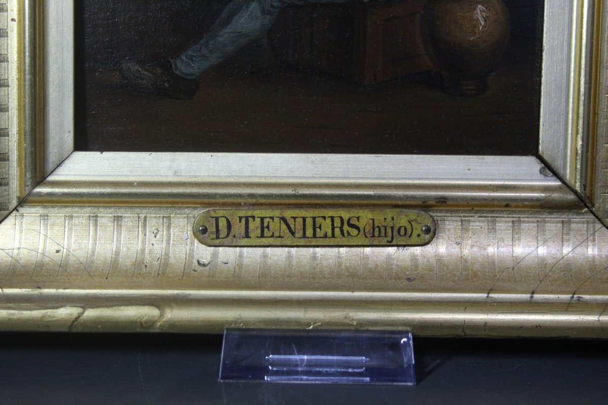 Flemish School, The Smoker-photo-2