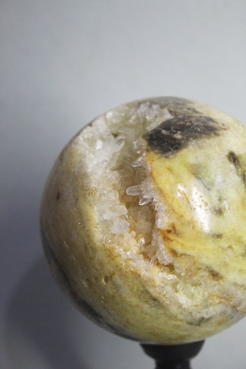 Quartz Sphere On A Custom Mount-photo-2