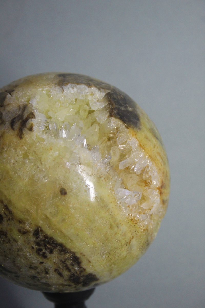 Quartz Sphere On A Custom Mount-photo-4