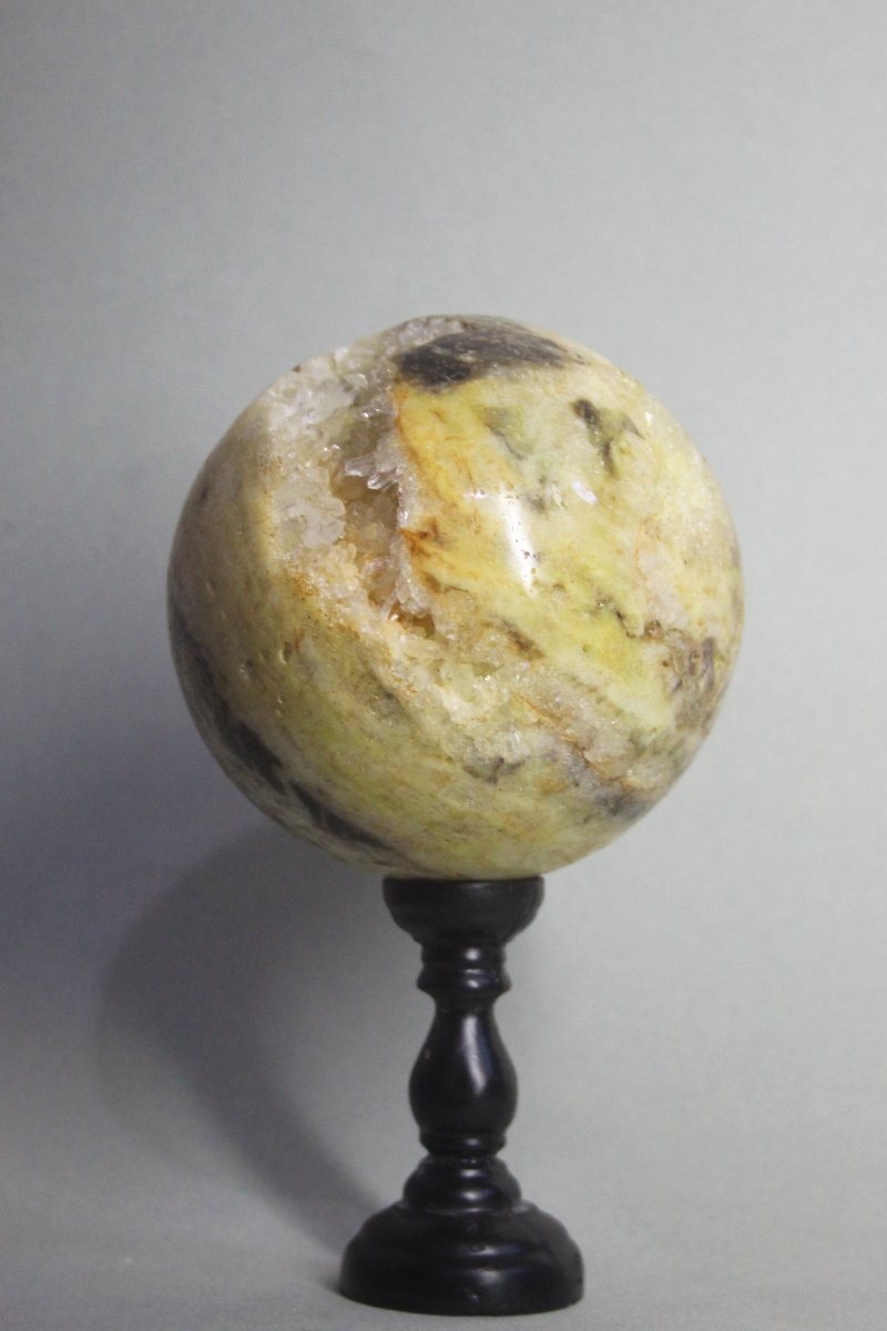 Quartz Sphere On A Custom Mount