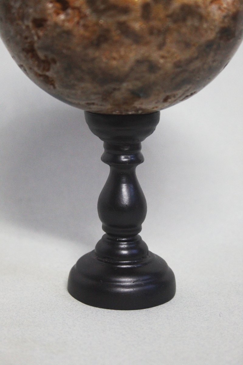 Sphère de quartz sur socle personnalisé-photo-3