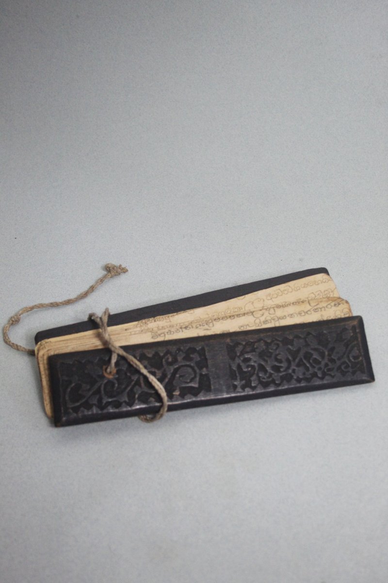 Puskola Poth – Ancient Manuscript On Palm Leaves, Sri Lanka-photo-4