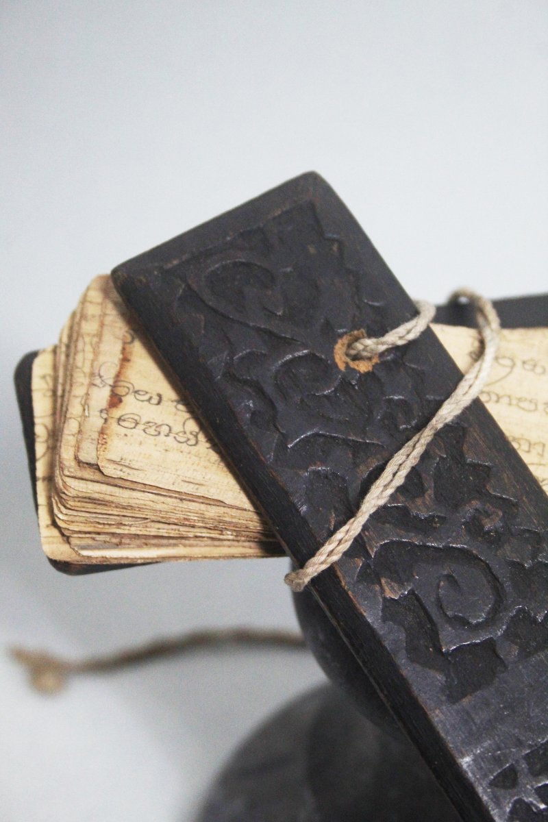 Puskola Poth – Ancient Manuscript On Palm Leaves, Sri Lanka-photo-4