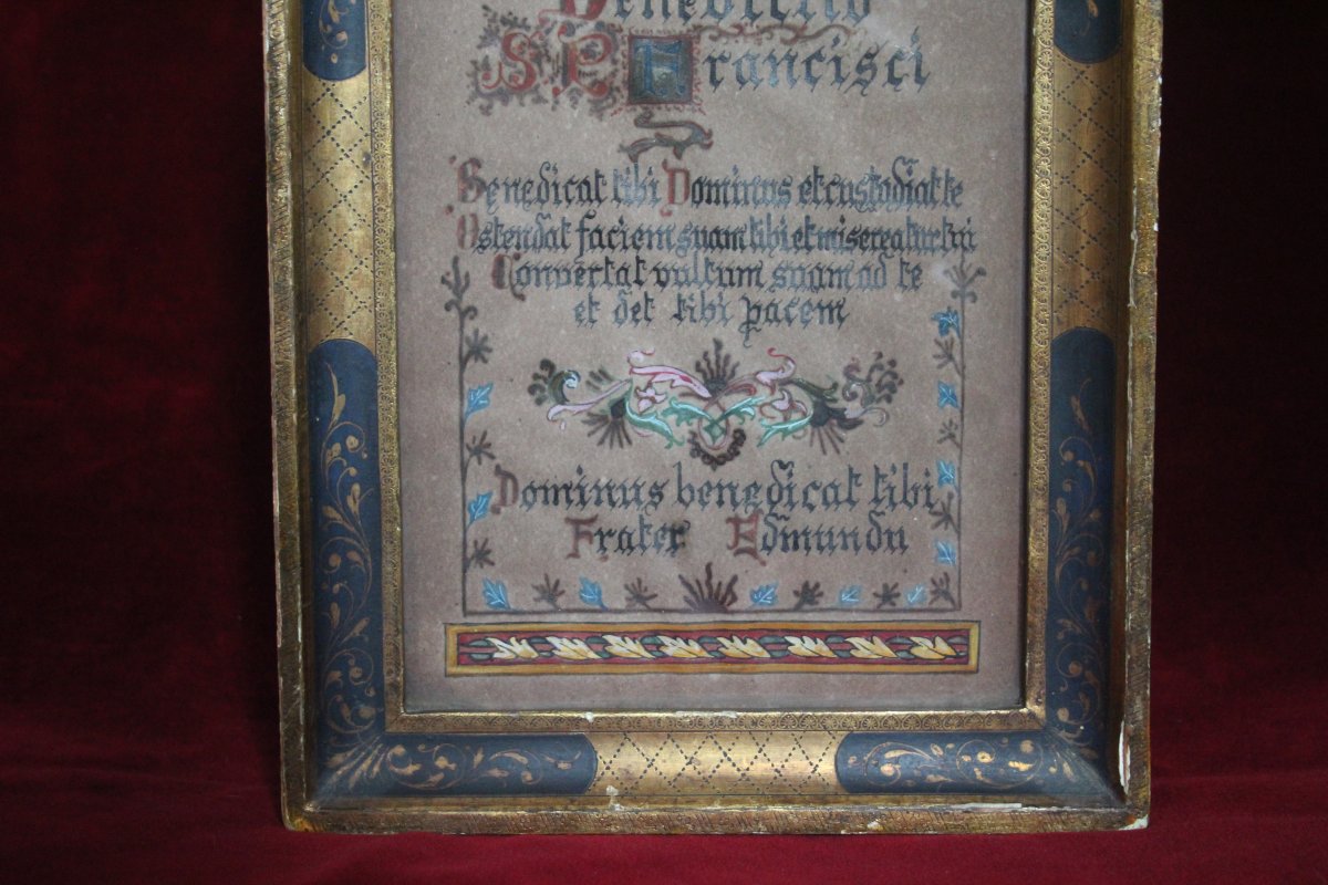 Handwritten Franciscan Blessing-photo-4
