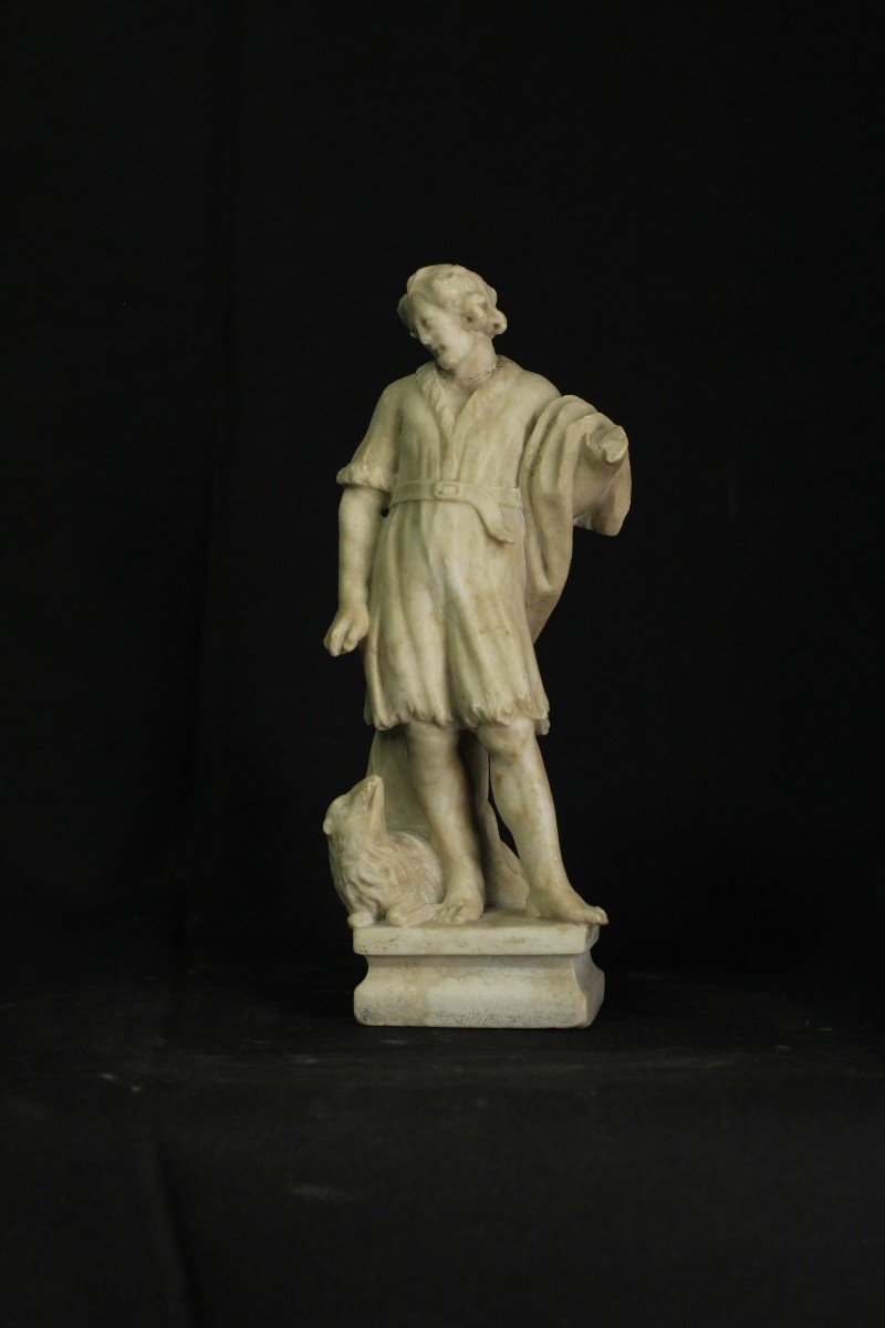 Marble Sculpture Of Saint John The Baptist