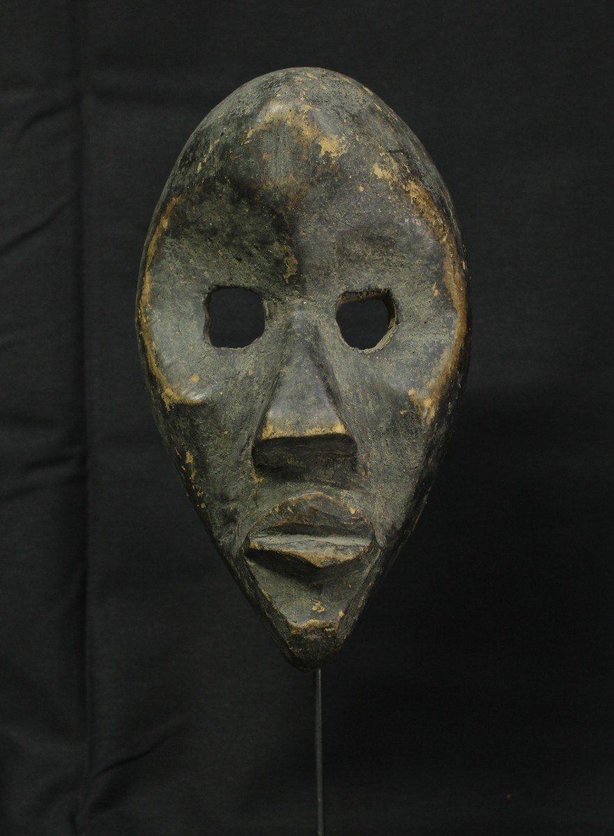 African Art, Ancient Dan Mask, Dated 1935