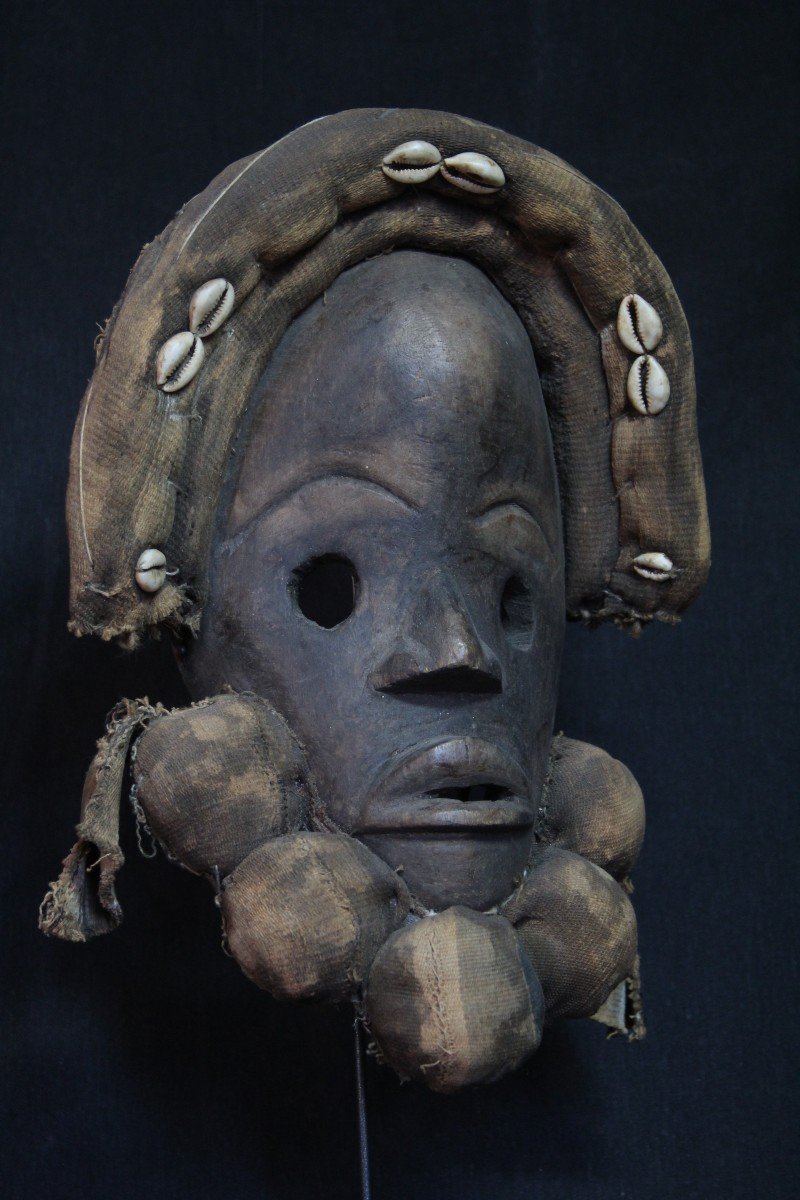 Art africain: Masque Dan.   Côte d'Ivoire - Libéria - Guinée-photo-2