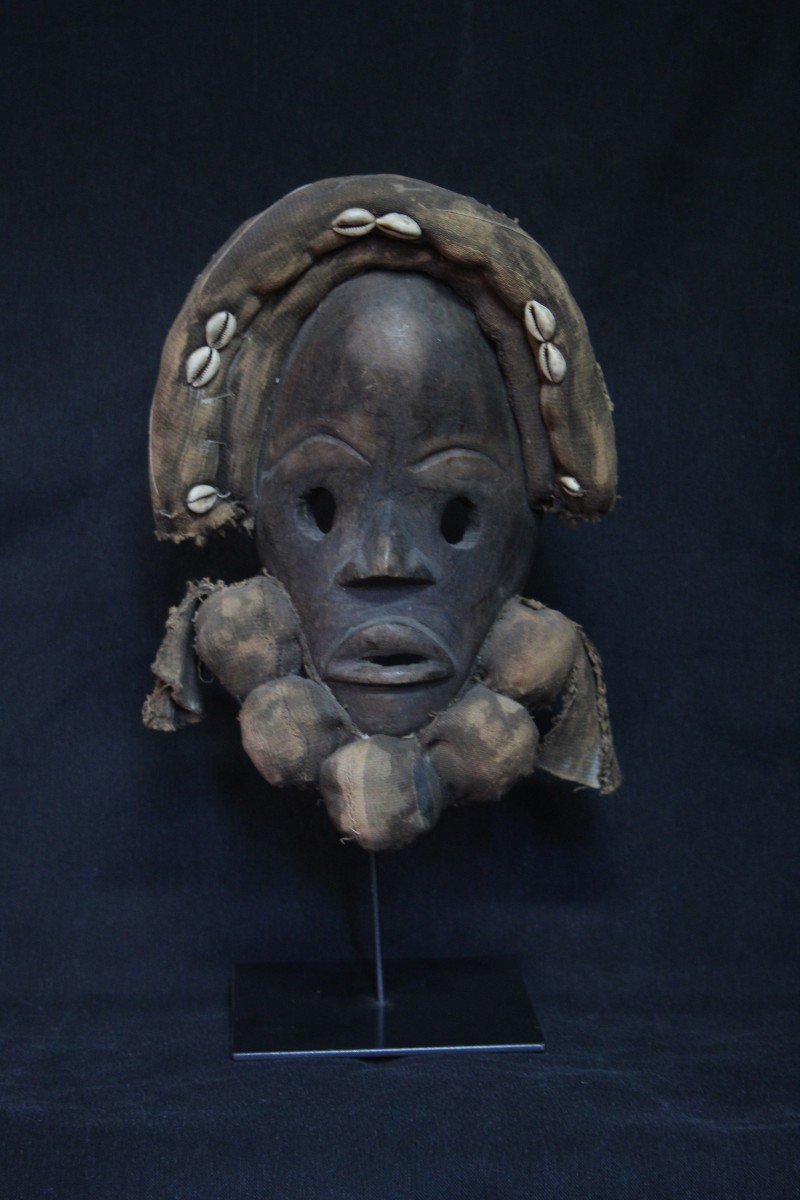 Art africain: Masque Dan.   Côte d'Ivoire - Libéria - Guinée