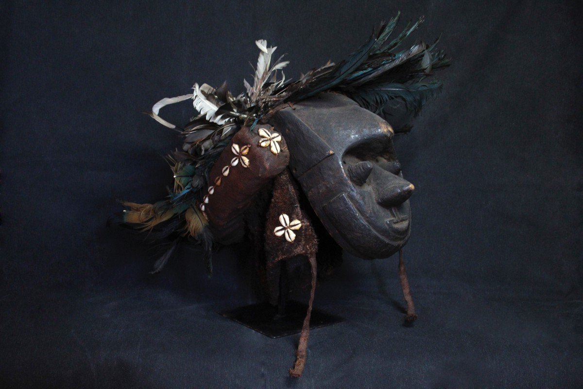 Kuba Mask (pwoom Itok) - Democratic Republic Of Congo-photo-2