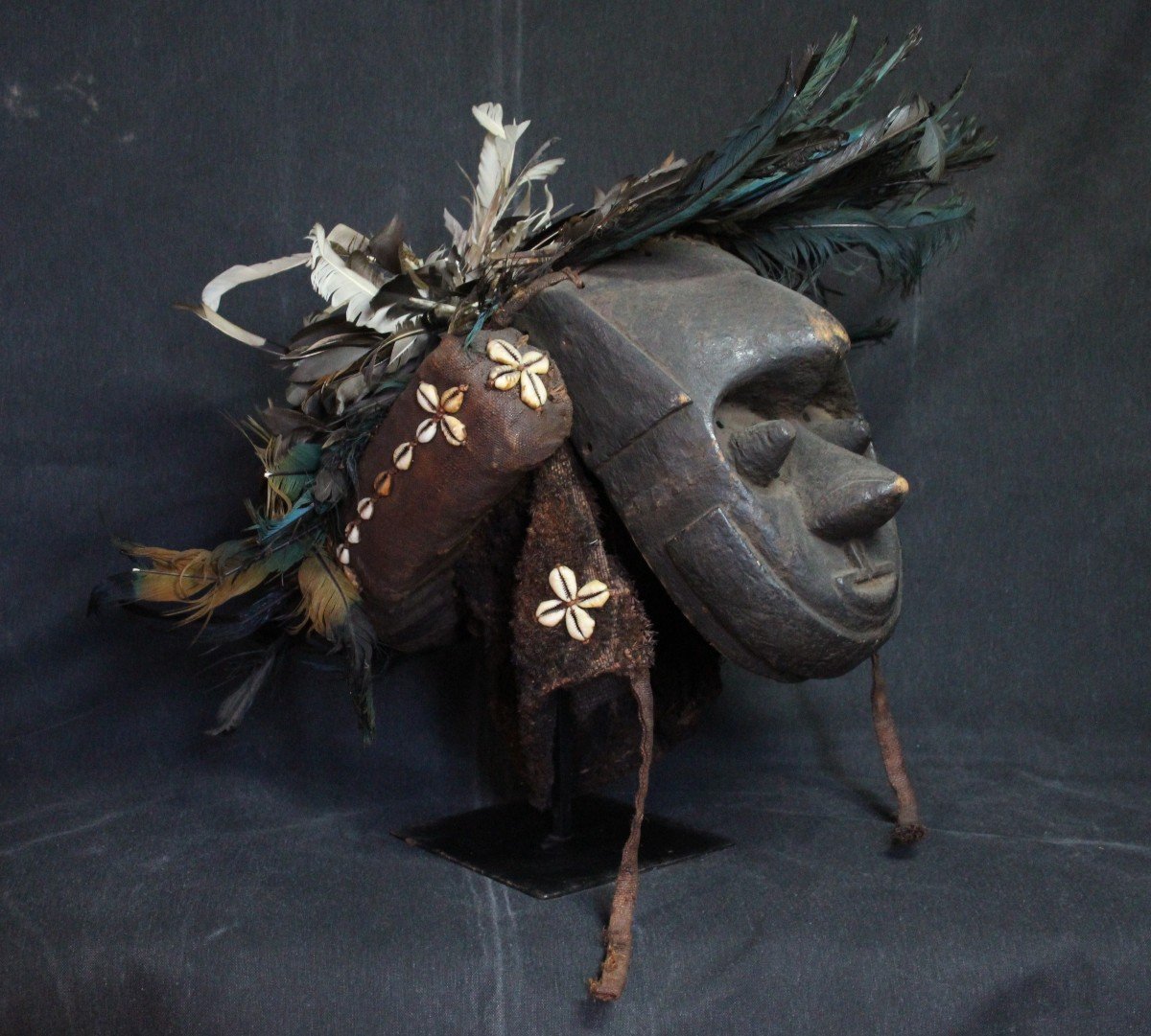 Kuba Mask (pwoom Itok) - Democratic Republic Of Congo-photo-3