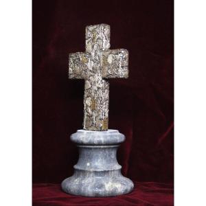 Croix votive avec Milagros, Mexique