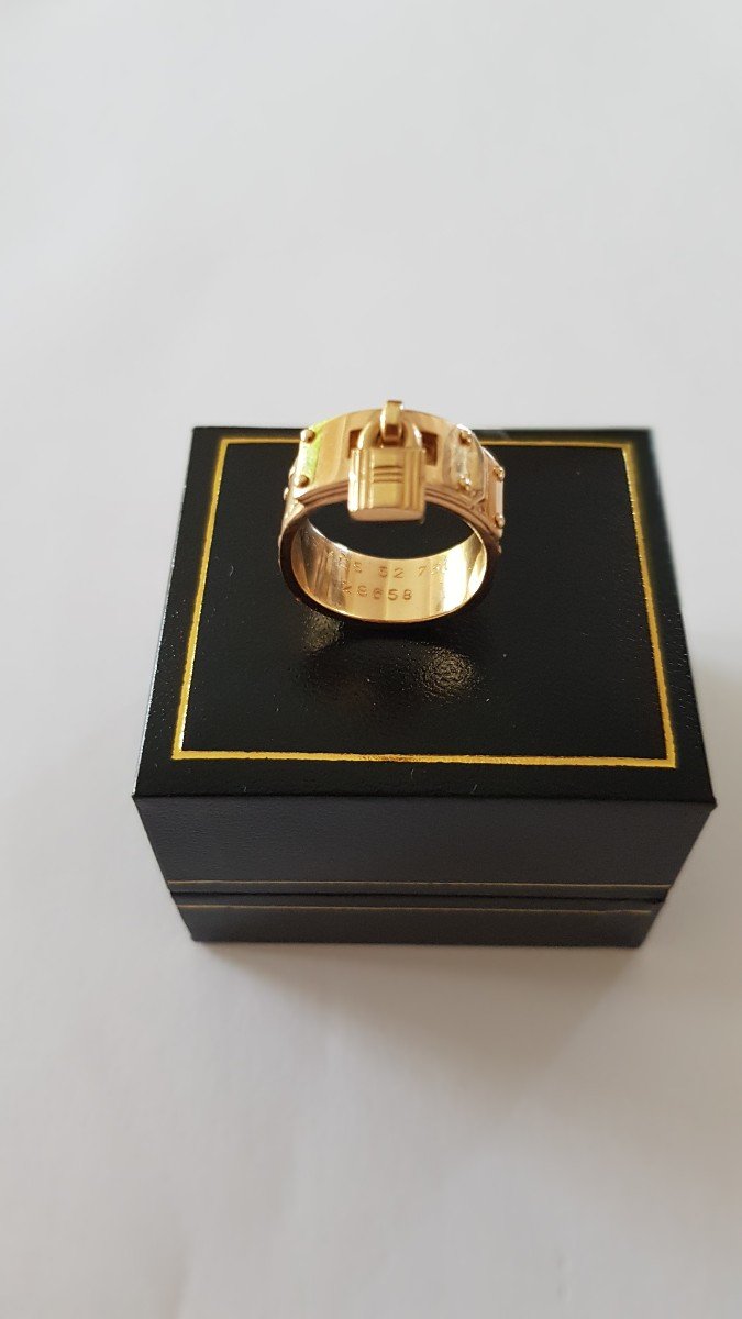Hermes Gold Ring-photo-2