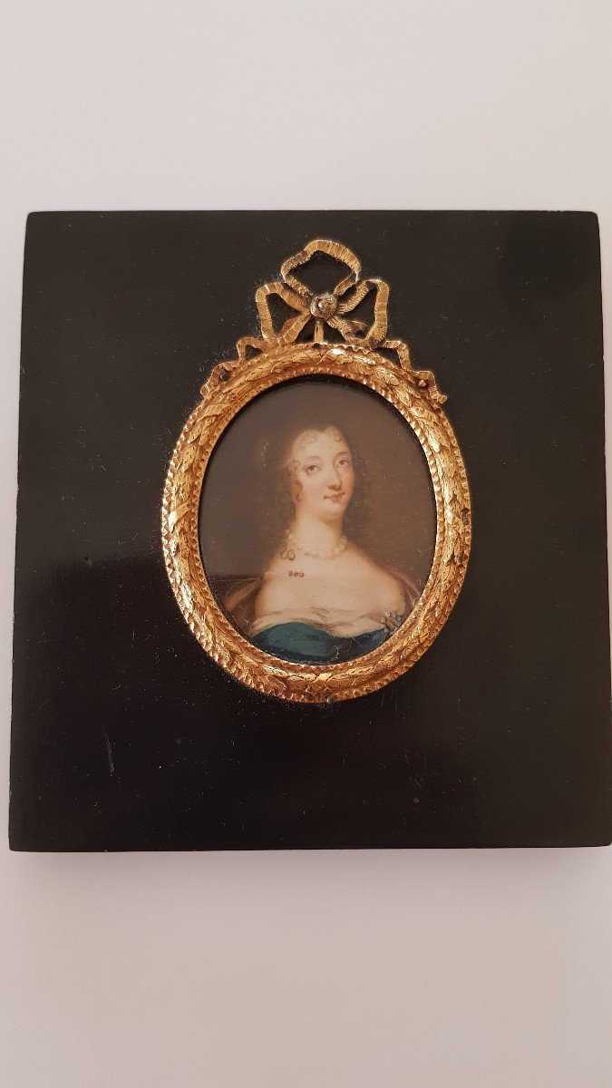 Portrait Miniature:  Ninon De Lenclos-photo-2