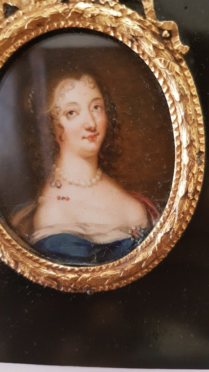 Portrait Miniature:  Ninon De Lenclos-photo-4