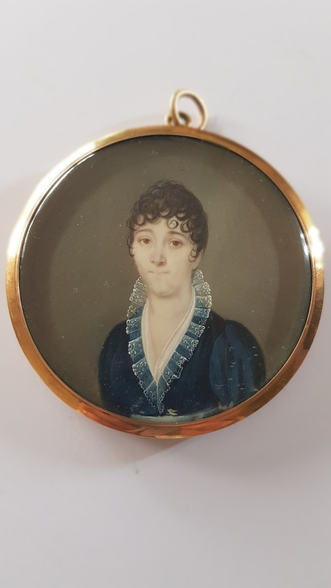 Miniature: Portrait Of A Lady Of Quality 