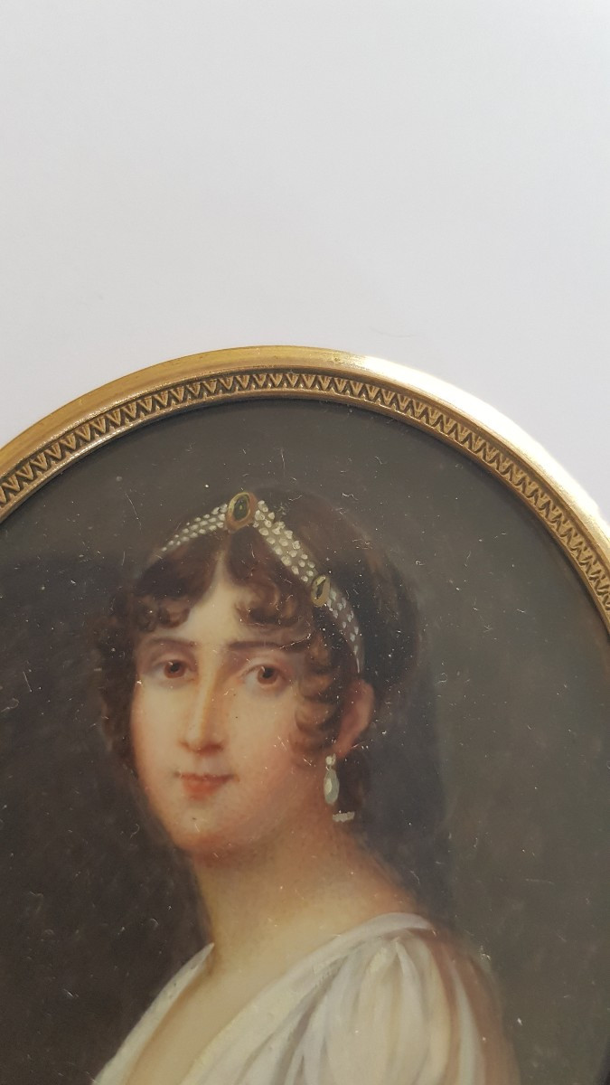 Miniature: Empress Josephine 19th Century-photo-2