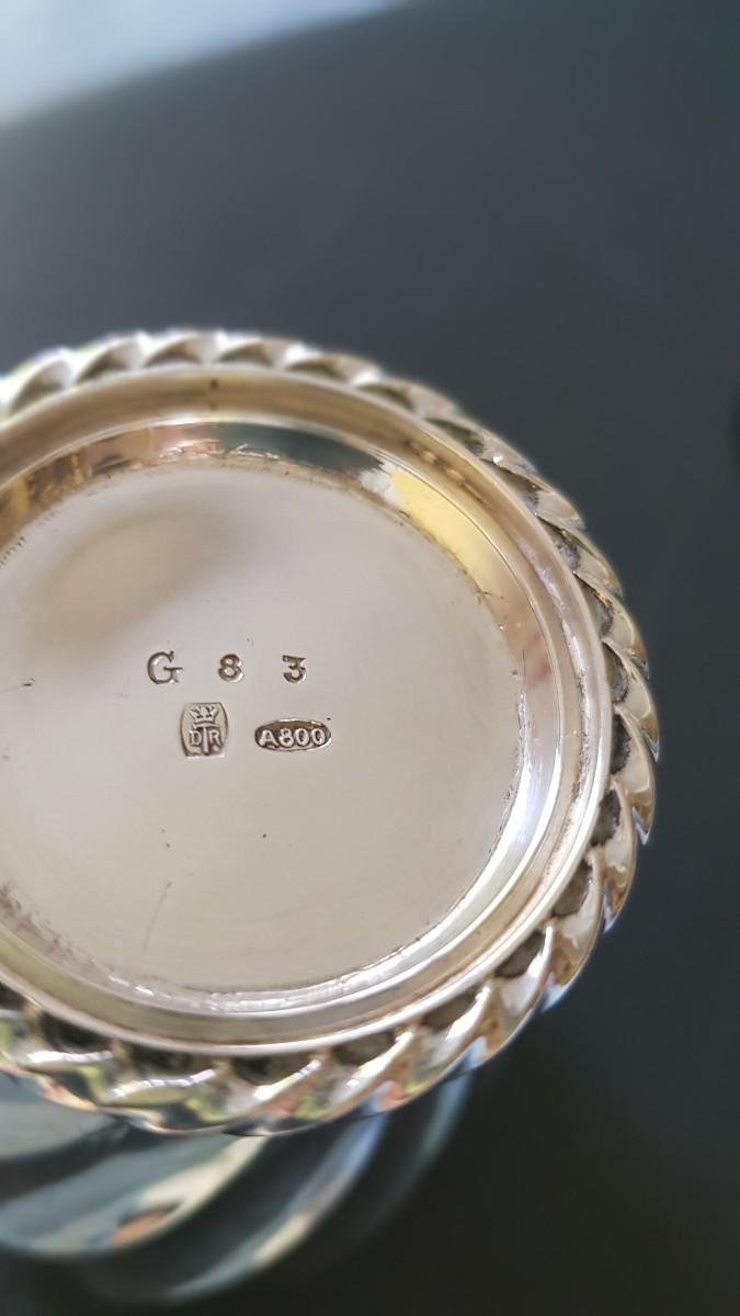 Set Of 6 Silver Glasses-photo-1
