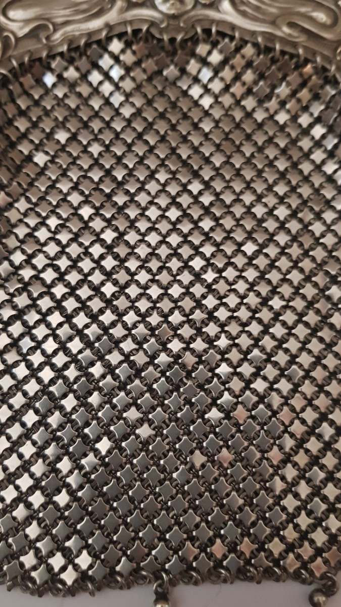 Art Nouveau Silver Bag-photo-4