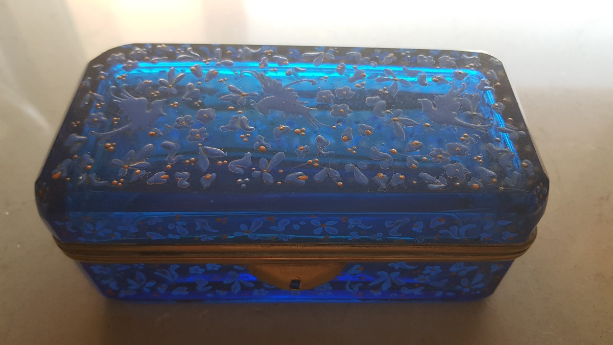 Glass-brass Box