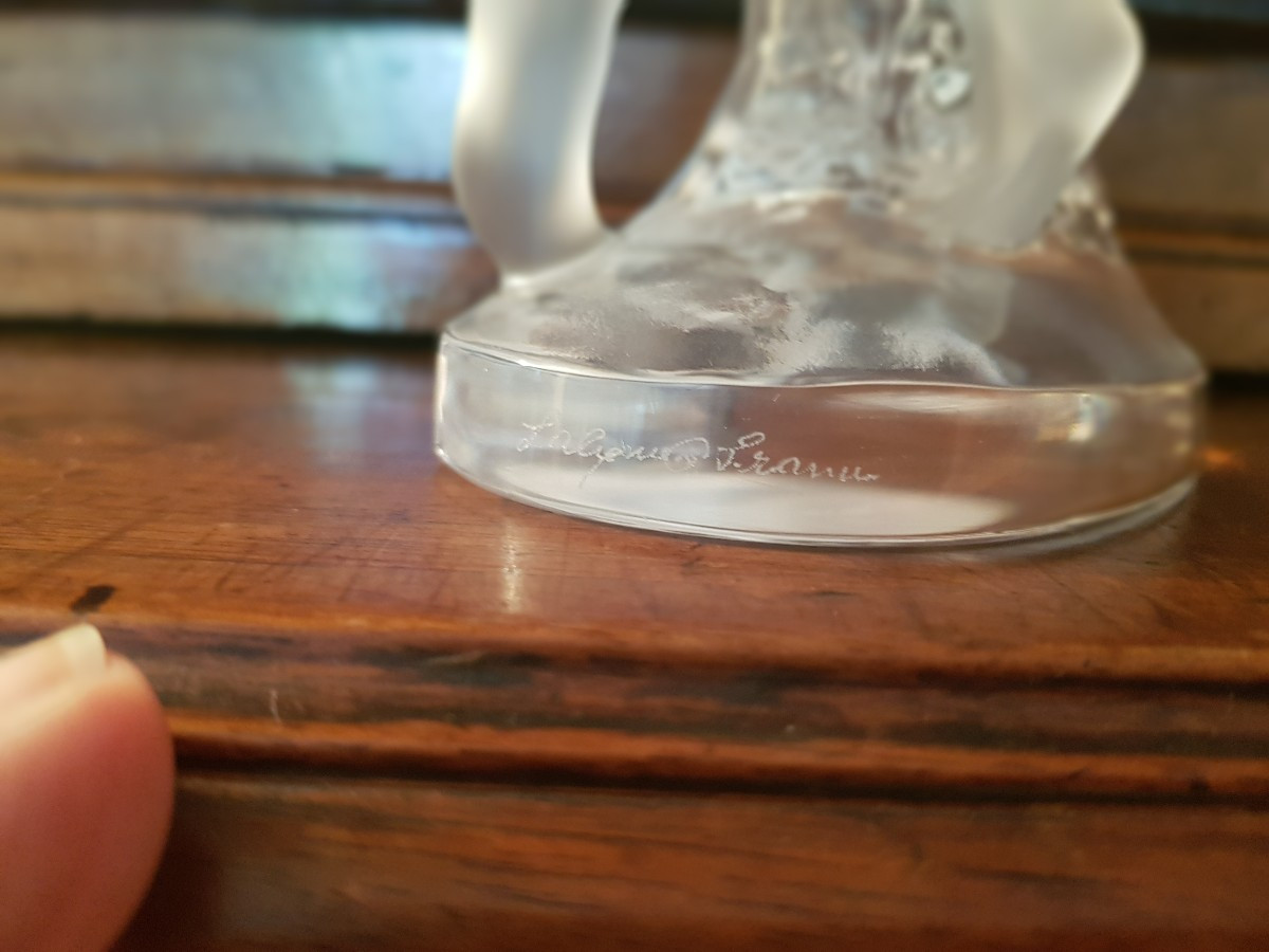 Lalique Sculpture Dancers-photo-2