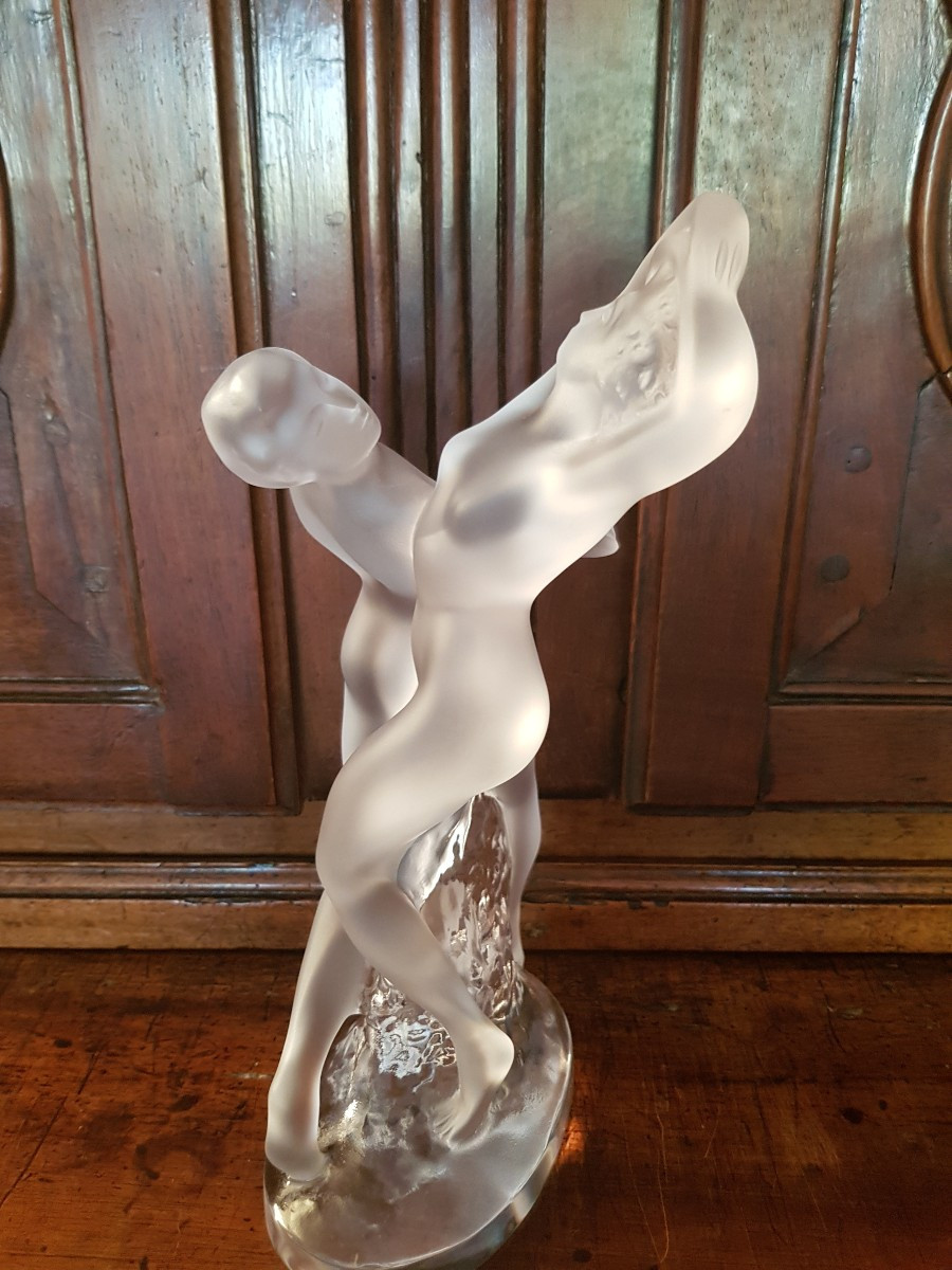 Lalique Sculpture Dancers