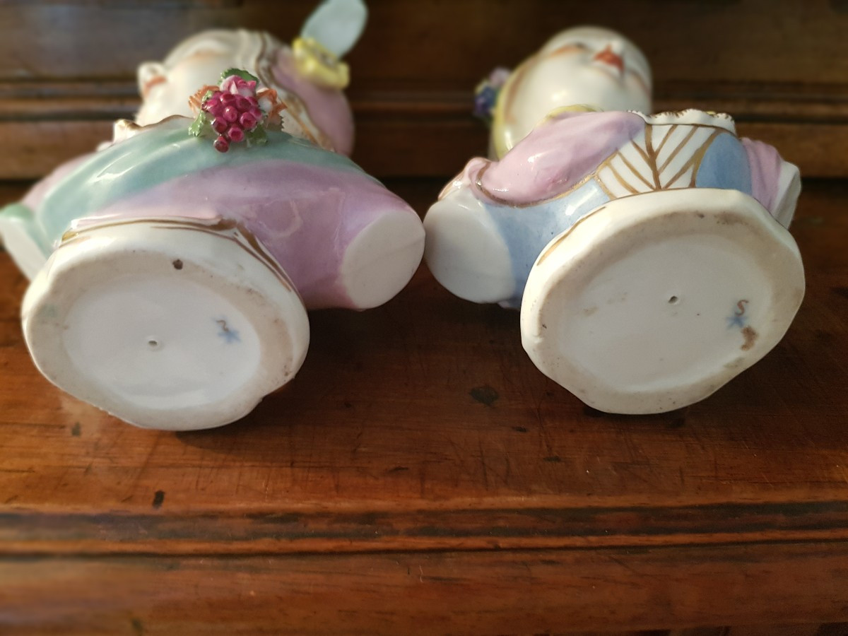 Paire de bustes porcelaine par SAMSON-photo-3