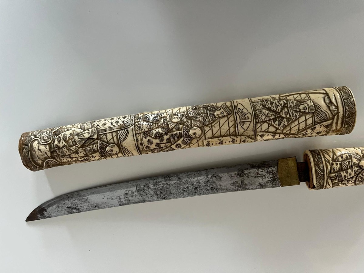 Sabre japonais XIXème-photo-6