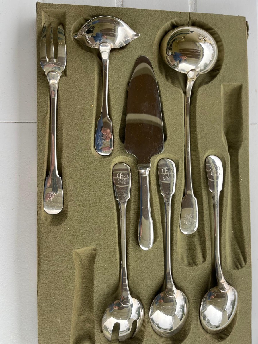 Ménagère Christofle , modèle Cluny, 142 pièces-photo-4