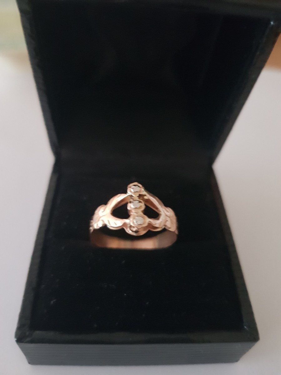 19th Century Gold And Diamond Ring