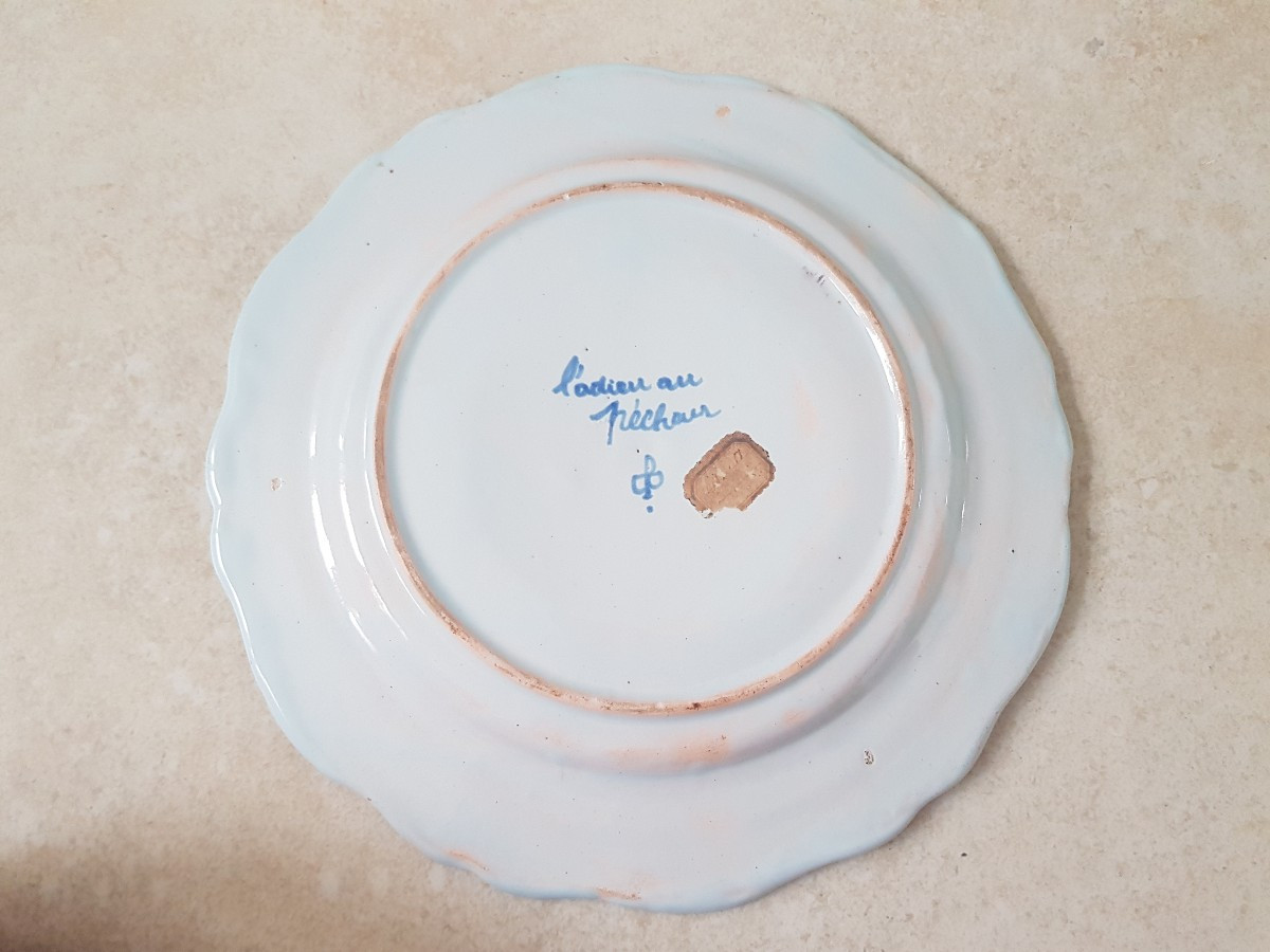 Porquier-beau Quimper Plate-photo-1