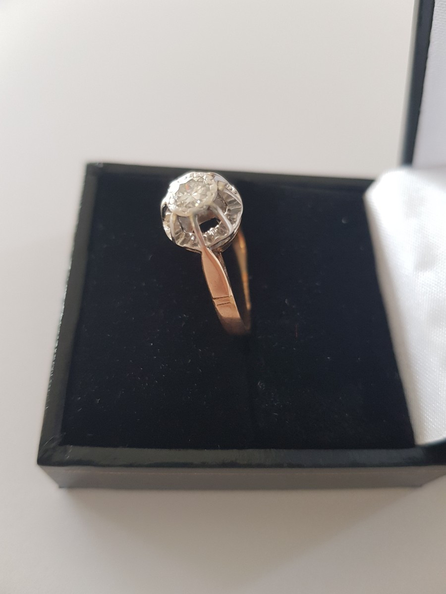 Gold-diamond Ring-photo-1