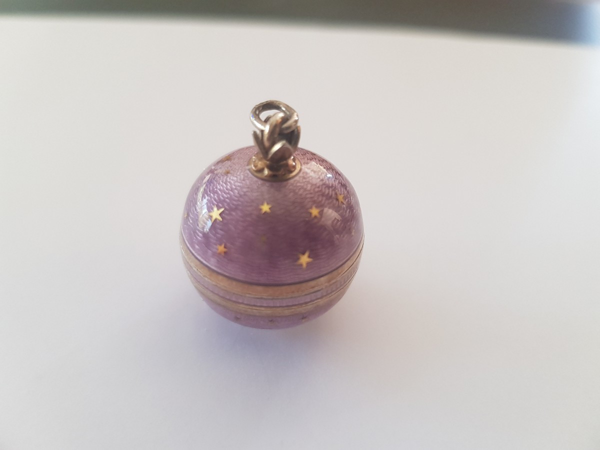 Montre-pendentif  boule suisse-photo-3