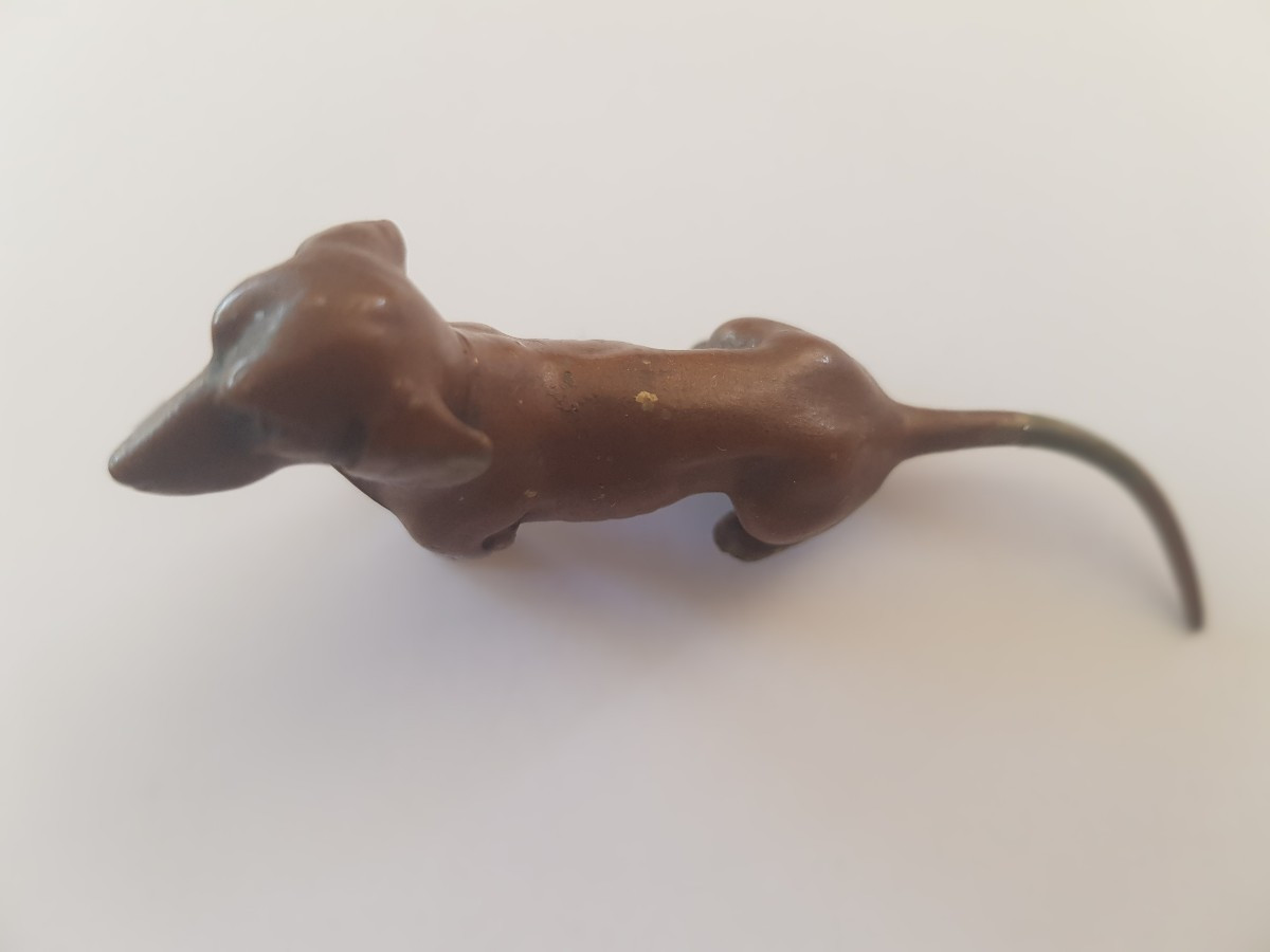 Deux bronzes de Vienne Teckels-photo-3