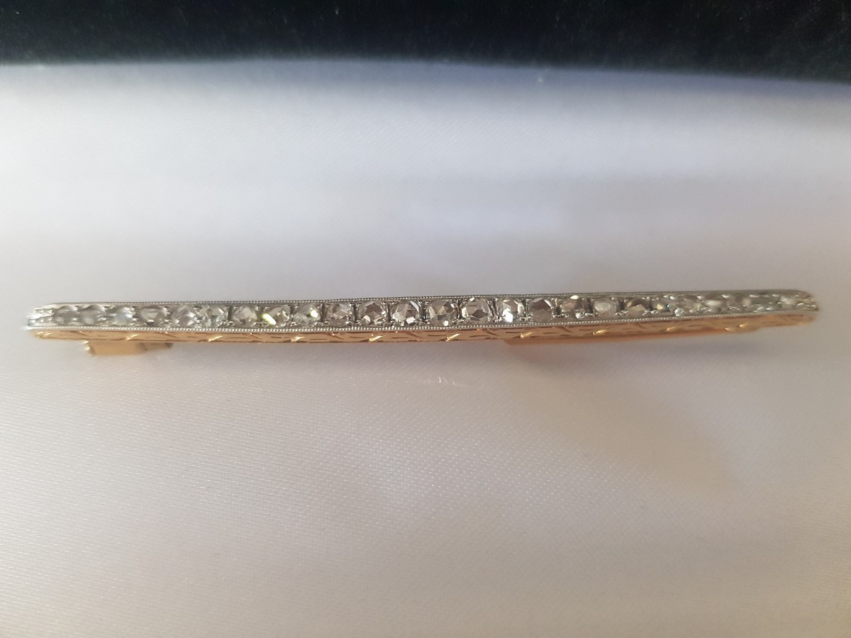 Gold-diamond Brooch-photo-3