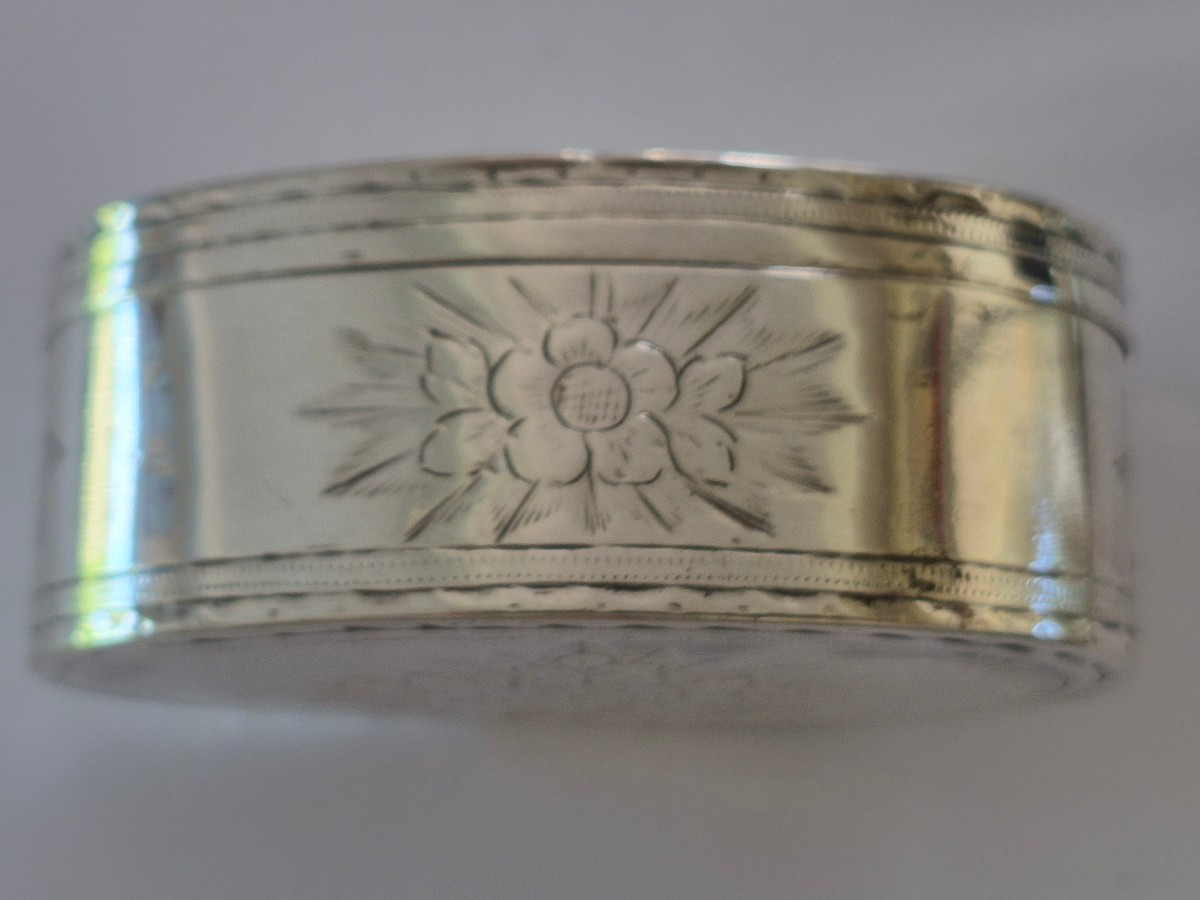 Tabatière argent XVIIIème-photo-4