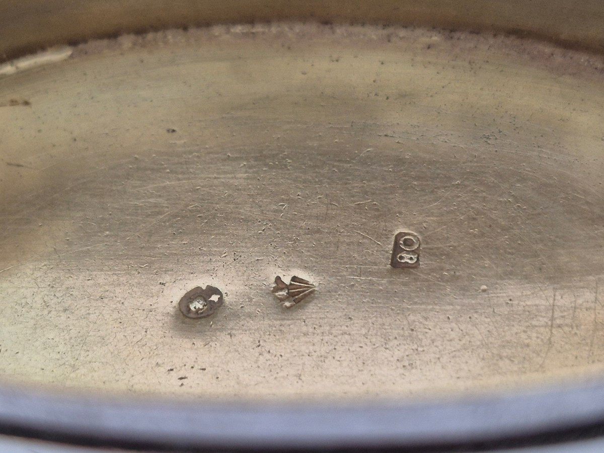 Tabatière argent XVIIIème-photo-4