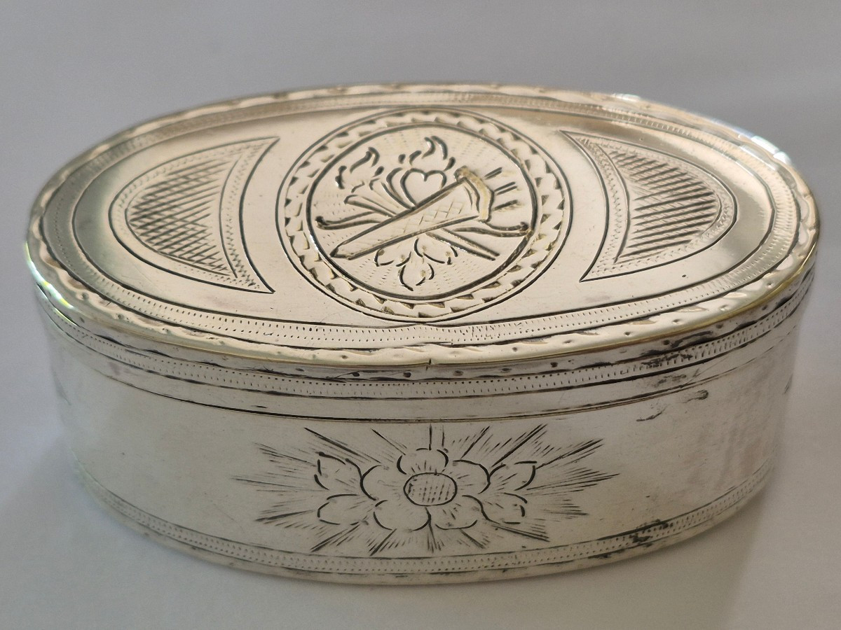 Tabatière argent XVIIIème-photo-6